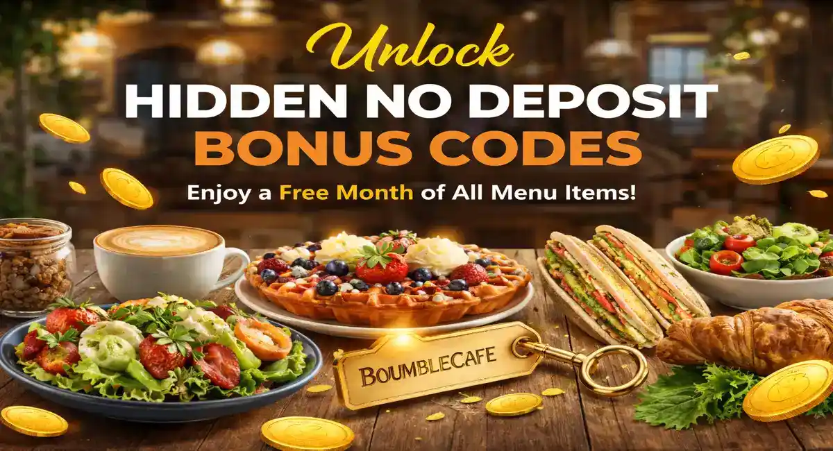 Unlock hidden no deposit bonus codes at MumblesCafe and enjoy a free month of all menu items.
