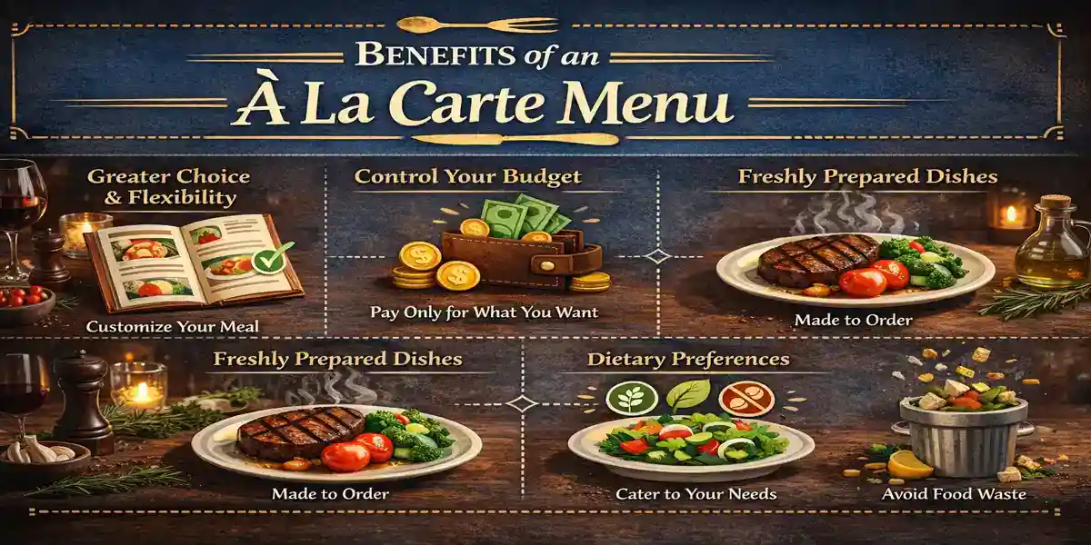 Benefits of an À La Carte Menu: Customization and Flexibility in Dining